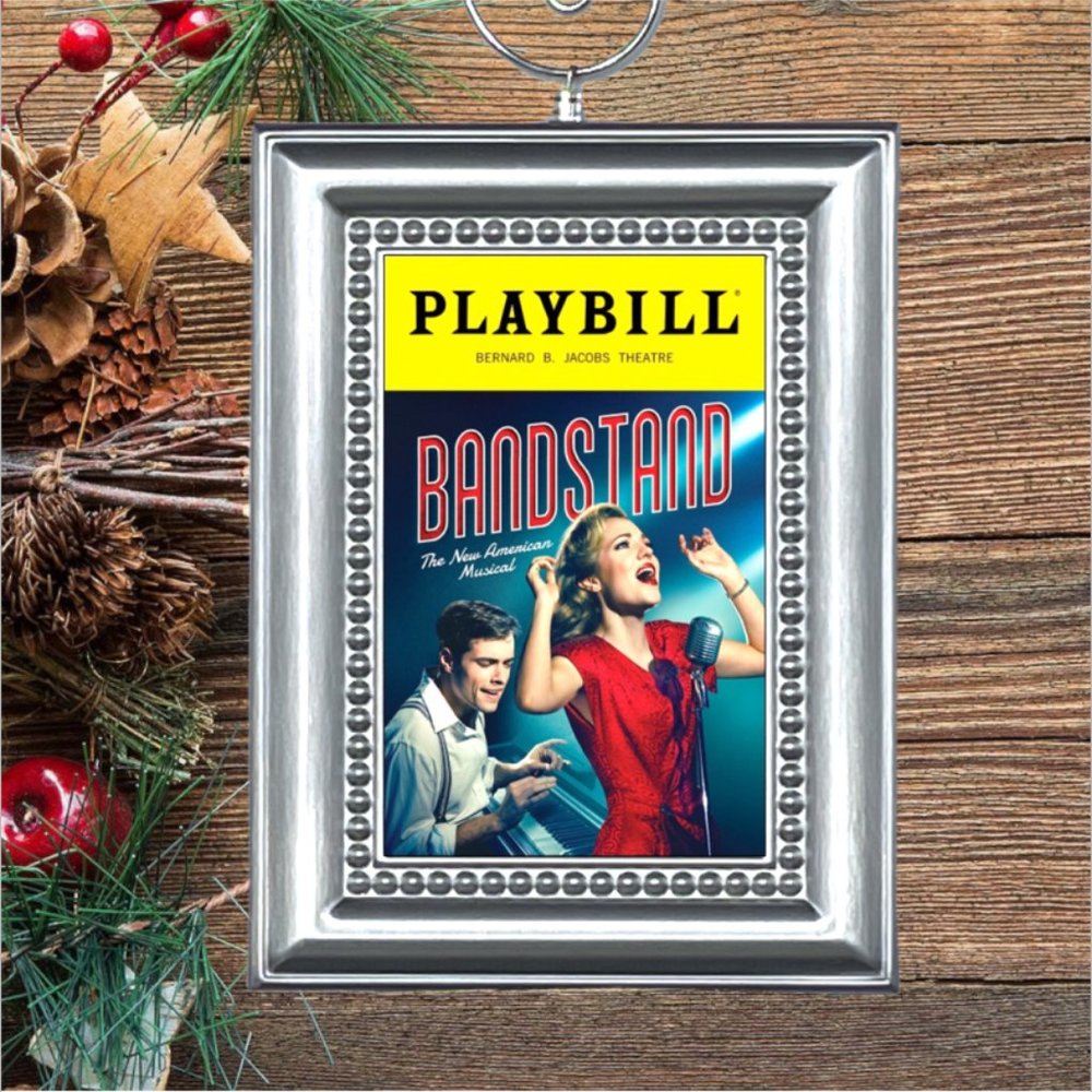 Bandstand‎ Playbill Broadway Musical Christmas Tree Ornament